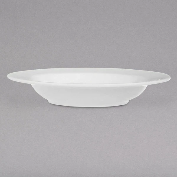 Chef & Sommelier FN051 Infinity 7 Oz. White Bone China Bowl By Arc Cardinal - 24/Case 2 Chef & Sommelier FN051 Infinity 7 Oz. White Bone China Bowl By Arc Cardinal - 24/Case - Image 2