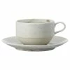 Oneida Marble By 1880 Hospitality L6200000500 6 1/8" Porcelain Saucer - 48/Case