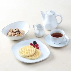 Tuxton GAA-084 TuxTrendz Artisan Agave 6 3/8" China Saucer - 24/Case -Rak Porcelain shop 1690838