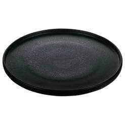 Playground Dinnerware Playground 701122791021090 Nara 10 5/8" Black Round Coupe Plate - 6/Case