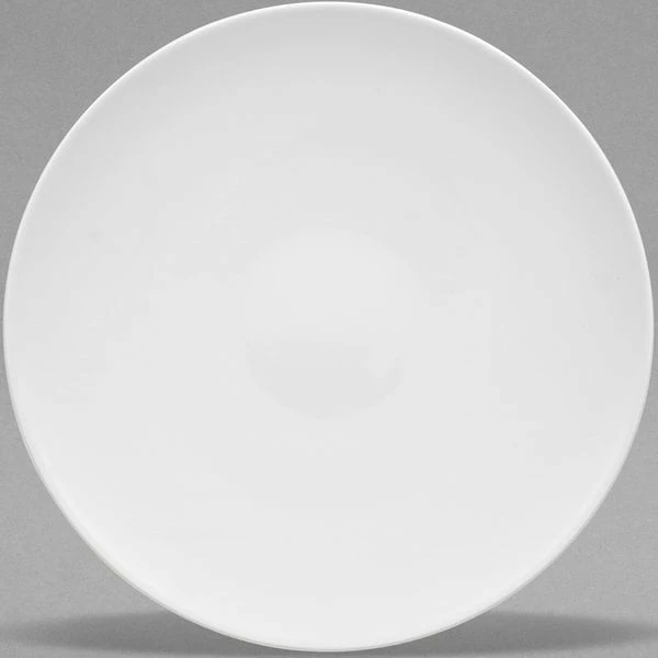 Villeroy & Boch 16-3272-2595 Stella Hotel 12 1/2" White Bone Porcelain Flat Coupe Plate - 6/Case 1 Villeroy & Boch 16-3272-2595 Stella Hotel 12 1/2" White Bone Porcelain Flat Coupe Plate - 6/Case
