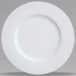 Villeroy & Boch 16-3272-2600 Stella Hotel 11 1/4" White Bone Porcelain Flat Plate - 6/Case