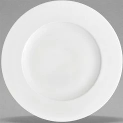 Villeroy & Boch 16-3272-2640 Stella Hotel 9 1/2" White Bone Porcelain Plate - 6/Case
