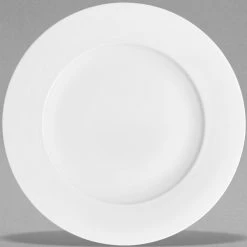 Villeroy & Boch 16-3272-2680 Stella Hotel 12" White Bone Porcelain Buffet Plate - 3/Case