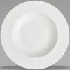 Villeroy & Boch 16-3272-2790 Stella Hotel 11 1/4" White Bone Porcelain Deep Plate - 6/Case
