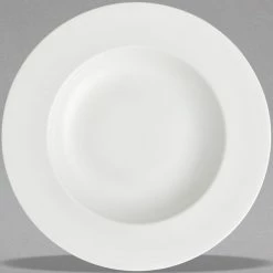 Villeroy & Boch 16-3272-2790 Stella Hotel 11 1/4" White Bone Porcelain Deep Plate - 6/Case