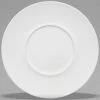 Villeroy & Boch 16-3272-2795 Stella Hotel 11 1/4" White Bone Porcelain Flat Plate With 5 1/2" Well - 6/Pack