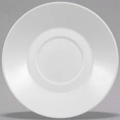 Villeroy & Boch 16-3272-2522 Stella Hotel 7" White Bone Porcelain Saucer - 6/Case
