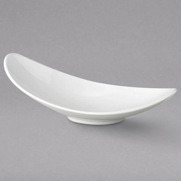 Villeroy & Boch 16-3272-3596 Stella Hotel 6 3/8" X 4 3/8" White Bone Porcelain Amuse-Gueule Bowl - 6/Case 2 Villeroy & Boch 16-3272-3596 Stella Hotel 6 3/8" X 4 3/8" White Bone Porcelain Amuse-Gueule Bowl - 6/Case - Image 2