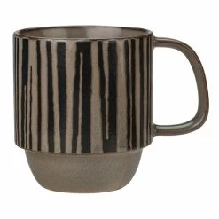 World Tableware AFAR-2T Afar 12 Oz. Tan Stoneware Mug - 12/Case