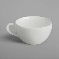 RAK Porcelain BANC22 Banquet 7.5 Oz. Ivory Porcelain Cup - 12/Case