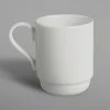 RAK Porcelain BASM30 Banquet 10.2 Oz. Ivory Porcelain Stackable Mug - 12/Case
