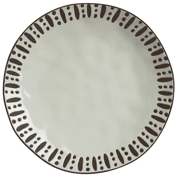 World Tableware DULCET-1G Dulcet 10 5/8" Gray Stoneware Dinner Plate - 12/Case 1 World Tableware DULCET-1G Dulcet 10 5/8" Gray Stoneware Dinner Plate - 12/Case