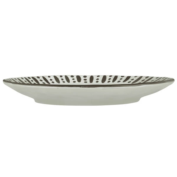 World Tableware DULCET-1G Dulcet 10 5/8" Gray Stoneware Dinner Plate - 12/Case 2 World Tableware DULCET-1G Dulcet 10 5/8" Gray Stoneware Dinner Plate - 12/Case - Image 2