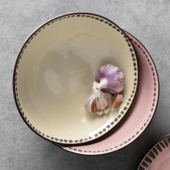 World Tableware DULCET-5C Dulcet 50 Oz. Cream Stoneware Serving Bowl - 12/Case -Rak Porcelain shop 1786765