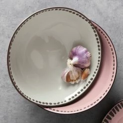 World Tableware DULCET-5G Dulcet 50 Oz. Gray Stoneware Serving Bowl - 12/Case -Rak Porcelain shop 1786785