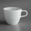 Schonwald 9125158 Allure 3 Oz. Bone White Porcelain Espresso Cup - 12/Case