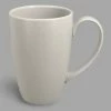 RAK Porcelain NFBAMG45WH Neo Fusion 15.2 Oz. Sand White Porcelain Mug - 12/Case
