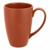 RAK Porcelain NFBAFM30BW Neo Fusion 10.2 Oz. Terra Brown Porcelain Mug - 6/Case