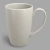 RAK Porcelain NFBAFM30WH Neo Fusion 10.2 Oz. Sand White Porcelain Mug - 6/Case