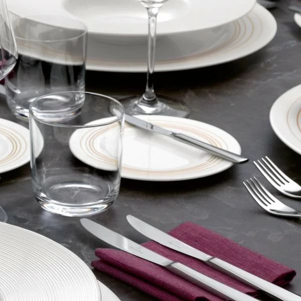 Villeroy & Boch 16-4008-2664 Stella Vogue 6 1/4" White Bone And Gold Flat Porcelain Plate - 6/Case 2 Villeroy & Boch 16-4008-2664 Stella Vogue 6 1/4" White Bone And Gold Flat Porcelain Plate - 6/Case - Image 2