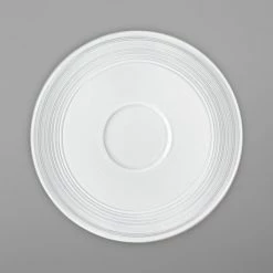 Villeroy & Boch 16-4008-1430 Stella Vogue 4 3/4" White Bone Porcelain Saucer - 6/Case