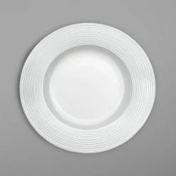 Villeroy & Boch 16-4008-2640 Stella Vogue 9 1/2" White Bone Flat Porcelain Plate - 6/Case