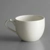 RAK Porcelain ANCU20 Anna 6.75 Oz. Ivory Porcelain Coffee Cup - 12/Case