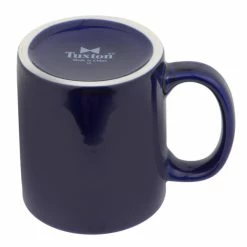 Tuxton BCM-1202 Cobalt 12 Oz. China C-Handle Mug - 6/Pack 6 Tuxton BCM-1202 Cobalt 12 Oz. China C-Handle Mug - 6/Pack -Rak Porcelain shop 1850072