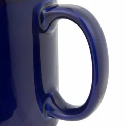Tuxton BCM-1202 Cobalt 12 Oz. China C-Handle Mug - 6/Pack 7 Tuxton BCM-1202 Cobalt 12 Oz. China C-Handle Mug - 6/Pack -Rak Porcelain shop 1850073
