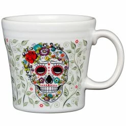 Fiesta® Dinnerware From Steelite International Fiesta® Dinnerware From Steelite International HL147541823 Skull And Vine Sugar 15 Oz. Tapered Mug - 12/Case