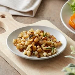 Acopa 6 1/2" Matte White Coupe Stoneware Plate - 36/Case