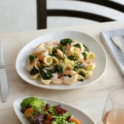 Acopa Nova 10 1/4" Cream White Organic Coupe Stoneware Plate - 12/Case