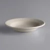 World Tableware PWC-3 Princess White 12 Oz. Ultima Cream White Rolled Edge Stoneware Soup Bowl - 24/Case