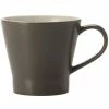 World Tableware ENG-12-O Englewood 10.75 Oz. Matte Olive Porcelain Mug - 36/Case
