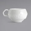 Syracuse China 988001531 Status 10 Oz. Royal Rideau White Porcelain Stackable Tea Cup - 36/Case