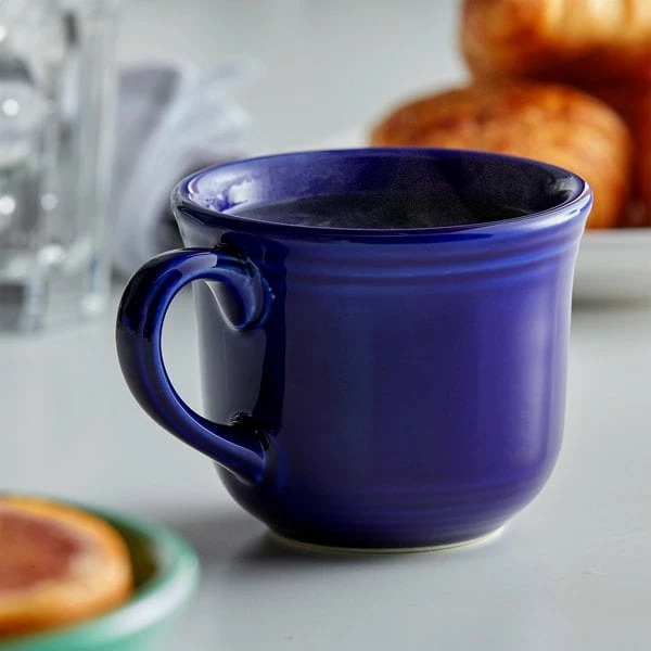 Tuxton CCF-0702 Concentrix 8 Oz. Cobalt Round China Cup - 24/Case 1 Tuxton CCF-0702 Concentrix 8 Oz. Cobalt Round China Cup - 24/Case