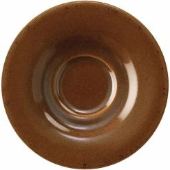 Corona By GET Enterprises PP1943900324 Cosmos 6 1/2" Venus Tea / Bouillon Saucer - 24/Case