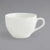 Front Of The House DCS060BEP23 Catalyst Seattle 9 Oz. European White Porcelain Cup - 12/Case
