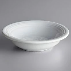 Acopa Capri 4.5 Oz. Coconut White Stoneware Fruit Bowl / Monkey Dish - 12/Pack -Rak Porcelain shop 1963792