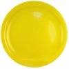 International Tableware CAN-8-Y Cancun 9" Yellow Stoneware Rolled Edge Narrow Rim Plate - 24/Case
