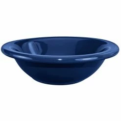 International Tableware CA-10-CB Cancun 13 Oz. Cobalt Blue Stoneware Grapefruit Bowl - 36/Case