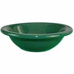 International Tableware CA-10-G Cancun 13 Oz. Green Stoneware Grapefruit Bowl - 36/Case