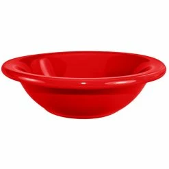International Tableware CA-10-CR Cancun 13 Oz. Crimson Red Stoneware Grapefruit Bowl - 36/Case