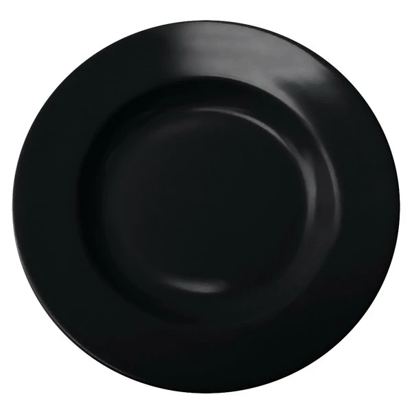 International Tableware CA-120-B Cancun 18 Oz. Black Stoneware Pasta Bowl - 12/Case 2 International Tableware CA-120-B Cancun 18 Oz. Black Stoneware Pasta Bowl - 12/Case - Image 2
