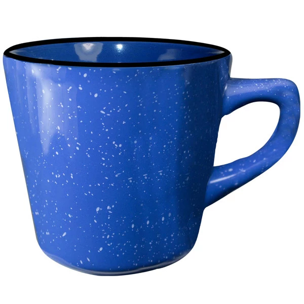 International Tableware CF-1 Campfire 7 Oz. Speckle Ocean Blue Stoneware Tall Cup - 36/Case 1 International Tableware CF-1 Campfire 7 Oz. Speckle Ocean Blue Stoneware Tall Cup - 36/Case