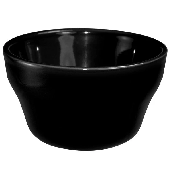 International Tableware CA-4-B Cancun 7.25 Oz. Black Stoneware Bouillon - 36/Case 1 International Tableware CA-4-B Cancun 7.25 Oz. Black Stoneware Bouillon - 36/Case
