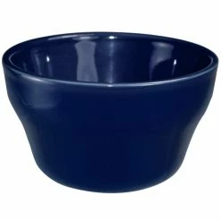 International Tableware CA-4-CB Cancun 7.25 Oz. Cobalt Blue Stoneware Bouillon - 36/Case