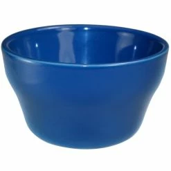 International Tableware CA-4-LB Cancun 7.25 Oz. Light Blue Stoneware Bouillon - 36/Case