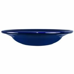 International Tableware CA-3-CB Cancun 10 Oz. Cobalt Blue Stoneware Deep Rim Soup Bowl - 24/Case